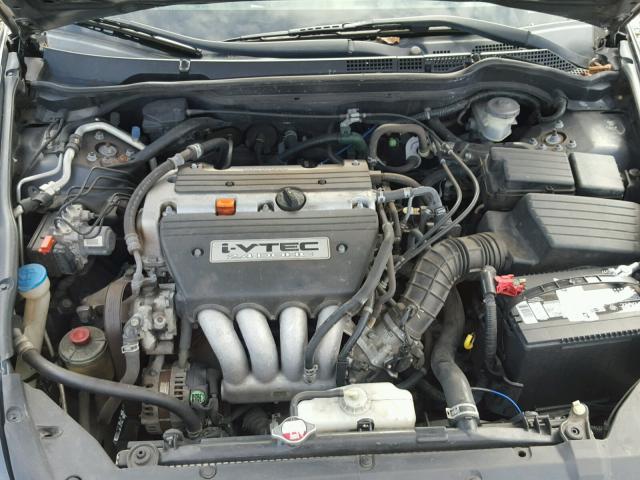 1HGCM56844A115570 - 2004 HONDA ACCORD EX GRAY photo 7