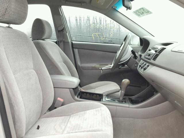 4T1BE32K92U512969 - 2002 TOYOTA CAMRY LE SILVER photo 5