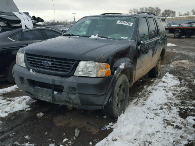 1FMZU62KX4ZB36243 - 2004 FORD EXPLORER X BLACK photo 2