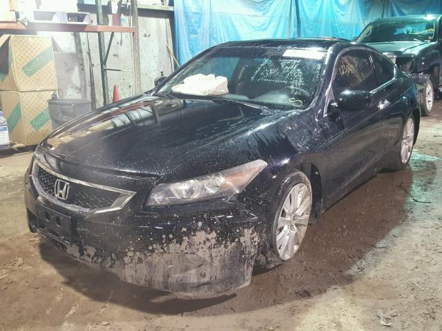 1HGCS22808A017782 - 2008 HONDA ACCORD EXL BLACK photo 1