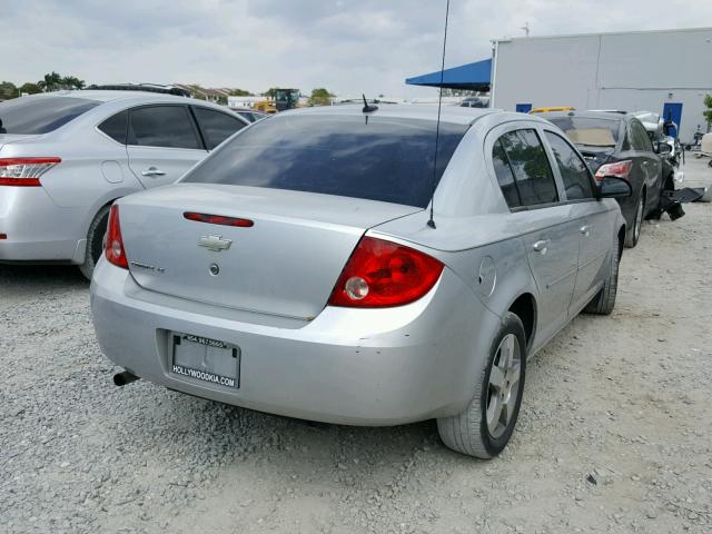 1G1AD5F52A7128816 - 2010 CHEVROLET COBALT 1LT SILVER photo 4