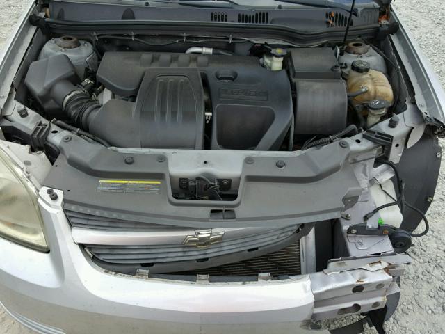 1G1AD5F52A7128816 - 2010 CHEVROLET COBALT 1LT SILVER photo 7