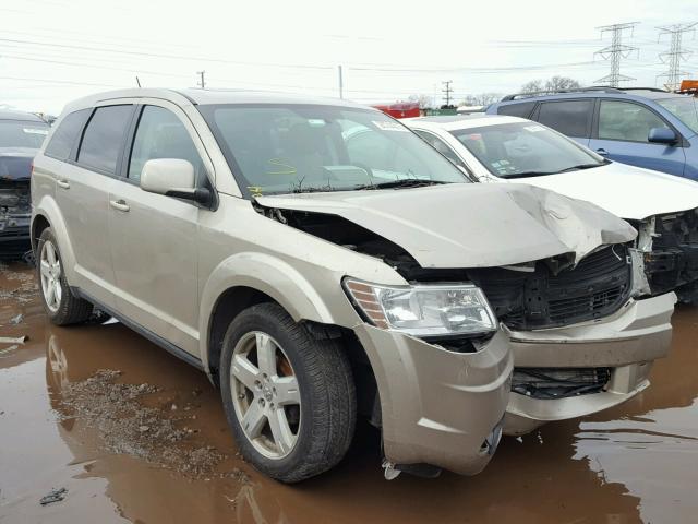 3D4GG57VX9T522260 - 2009 DODGE JOURNEY SX TAN photo 1