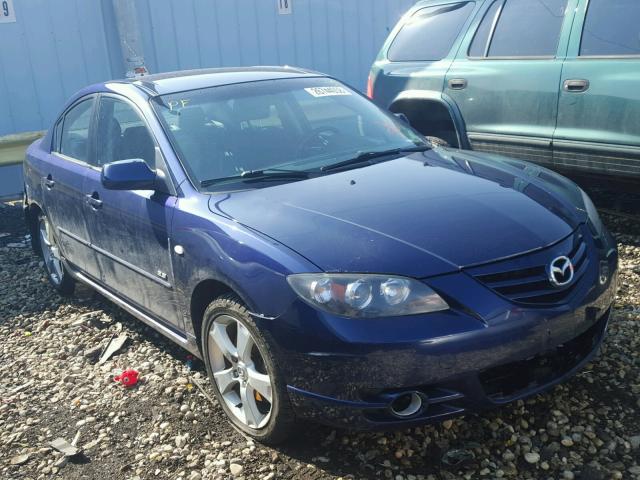 JM1BK323161445538 - 2006 MAZDA 3 S BLUE photo 1