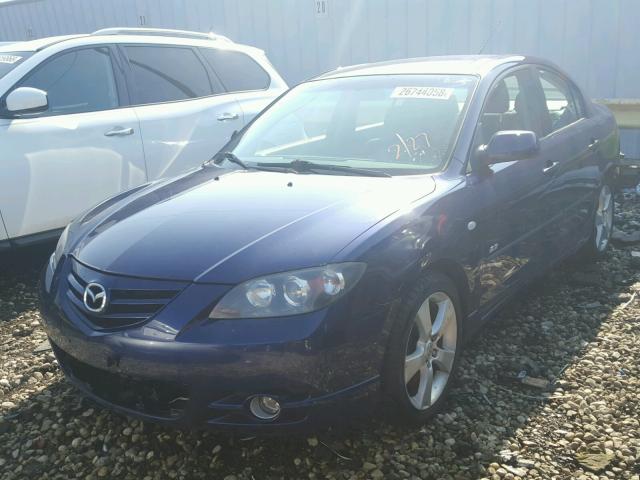 JM1BK323161445538 - 2006 MAZDA 3 S BLUE photo 2