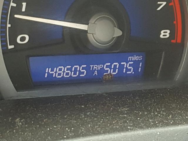 2HGFG11866H553497 - 2006 HONDA CIVIC EX Qırmızı foto 8