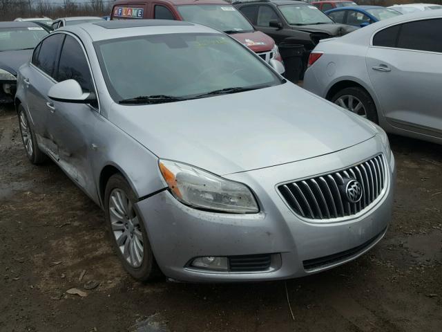 2G4GS5ECXB9180813 - 2011 BUICK REGAL CXL SILVER photo 1