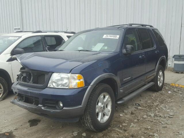 1FMZU73E04UB57792 - 2004 FORD EXPLORER X BLUE photo 2