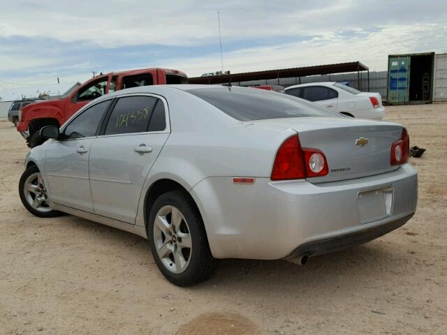1G1ZC5EB8AF268095 - 2010 CHEVROLET MALIBU 1LT 银色 照片 3