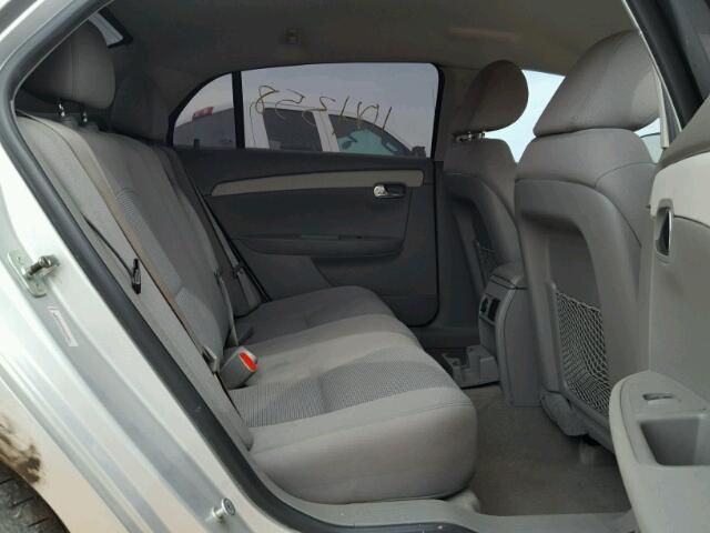 1G1ZC5EB8AF268095 - 2010 CHEVROLET MALIBU 1LT 银色 照片 6