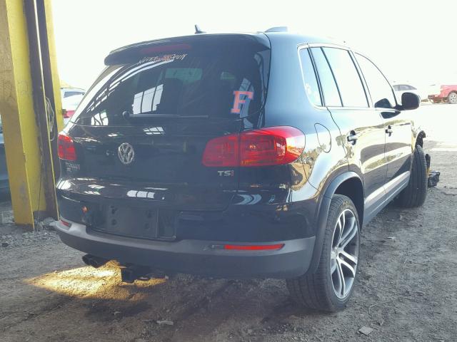 WVGVV7AX4HK028133 - 2017 VOLKSWAGEN TIGUAN SEL BLACK photo 4