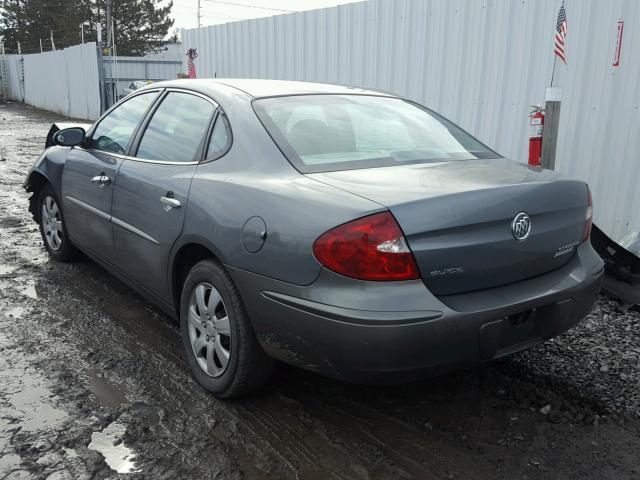 2G4WC532651229902 - 2005 BUICK LACROSSE C GRAY photo 3