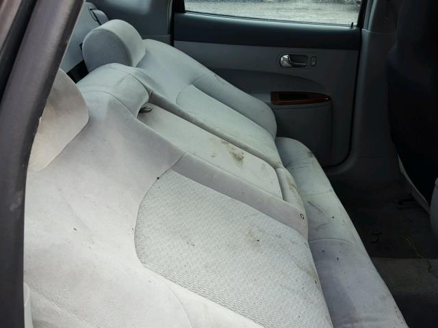 2G4WC532651229902 - 2005 BUICK LACROSSE C GRAY photo 6