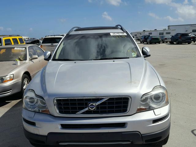 YV4CY982X81444392 - 2008 VOLVO XC90 3.2 SILVER photo 9