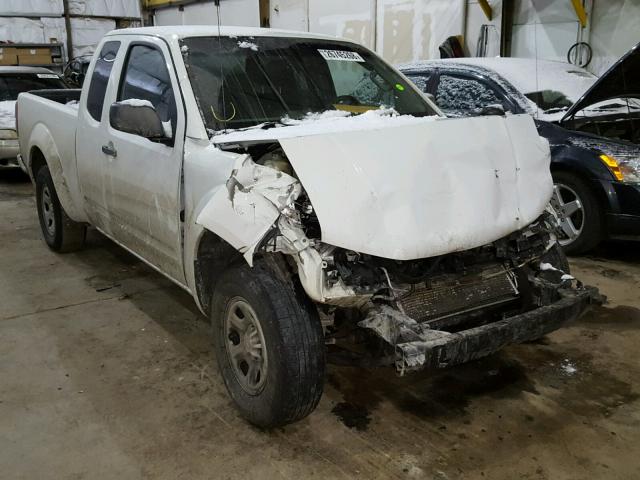 1N6BD0CT9EN727499 - 2014 NISSAN FRONTIER S WHITE photo 1