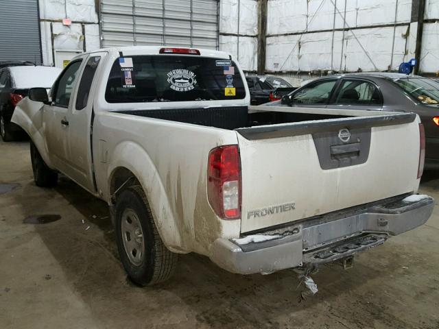 1N6BD0CT9EN727499 - 2014 NISSAN FRONTIER S WHITE photo 3