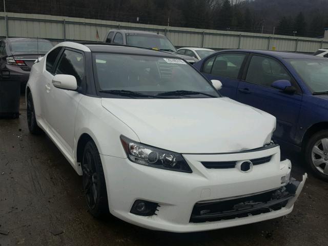 JTKJF5C7XD3059935 - 2013 TOYOTA SCION TC WHITE photo 1