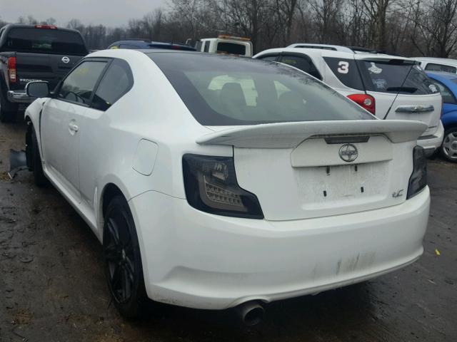 JTKJF5C7XD3059935 - 2013 TOYOTA SCION TC 白色 照片 3