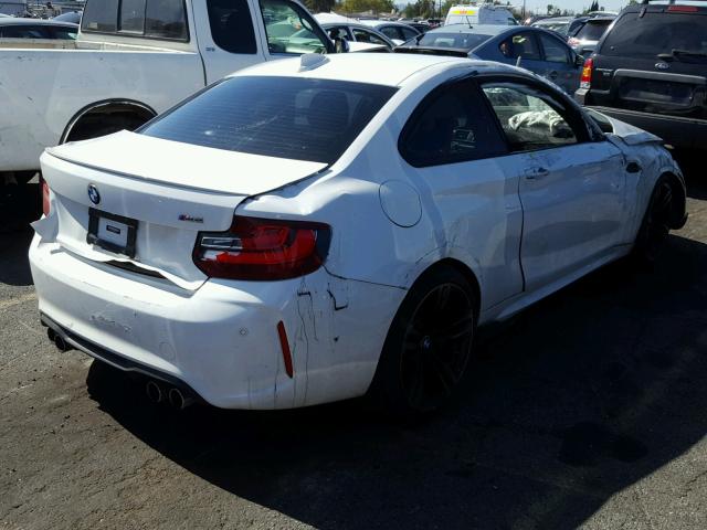WBS1H9C31HV887798 - 2017 BMW M2 WHITE photo 4