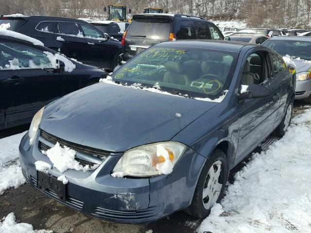 1G1AK18F967859934 - 2006 CHEVROLET COBALT LS BLUE photo 2