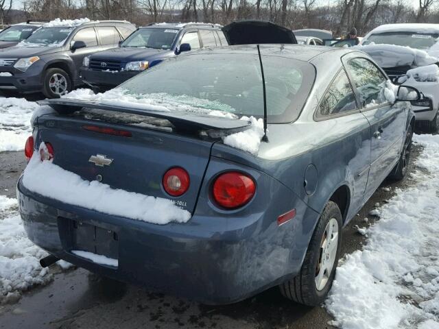 1G1AK18F967859934 - 2006 CHEVROLET COBALT LS BLUE photo 4