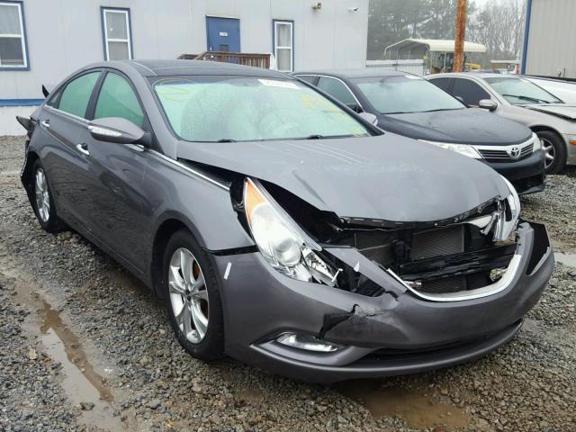 5NPEC4AC3CH459222 - 2012 HYUNDAI SONATA SE GRAY photo 1