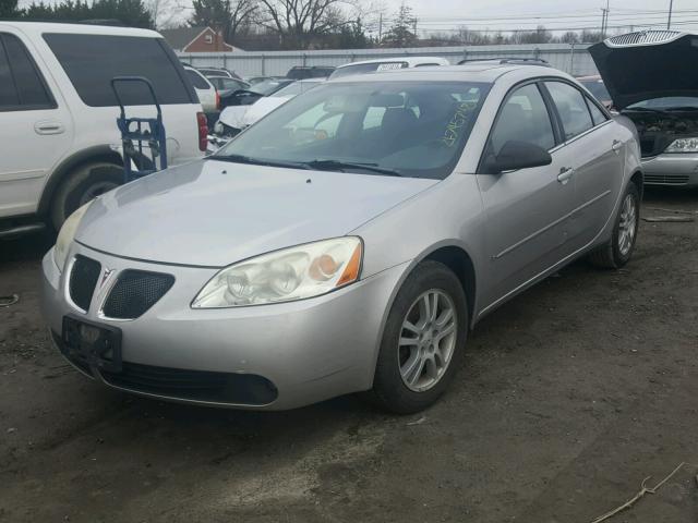 1G2ZG558564234395 - 2006 PONTIAC G6 SE1 SILVER photo 2