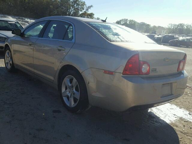 1G1ZB5E13BF373624 - 2011 CHEVROLET MALIBU LS GOLD photo 3