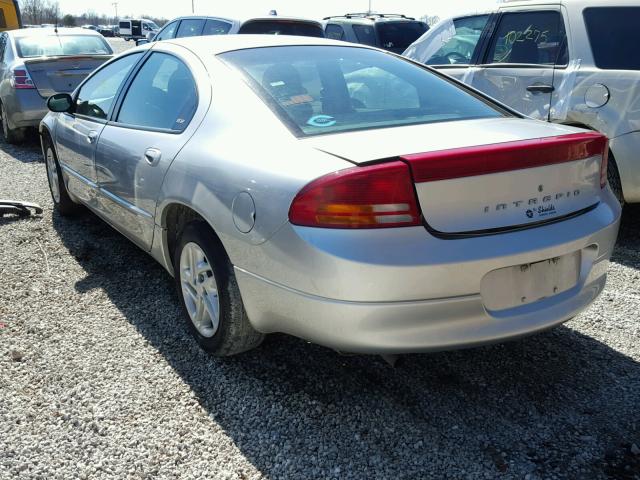 2B3HD46R31H696033 - 2001 DODGE INTREPID S SILVER photo 3