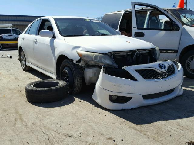 4T1BF3EK7AU522228 - 2010 TOYOTA CAMRY BASE WHITE photo 1