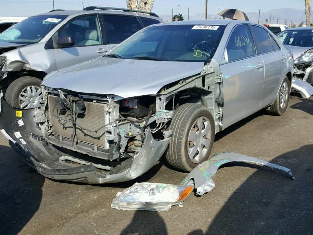 4T1BE46K79U336496 - 2009 TOYOTA CAMRY BASE SILVER photo 2