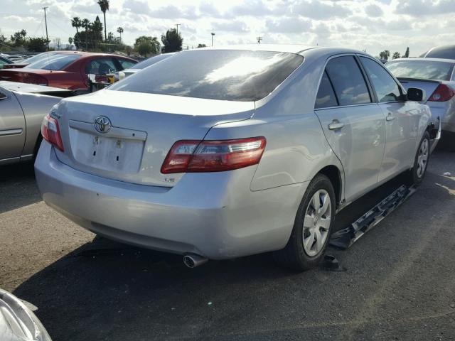 4T1BE46K79U336496 - 2009 TOYOTA CAMRY BASE SILVER photo 4
