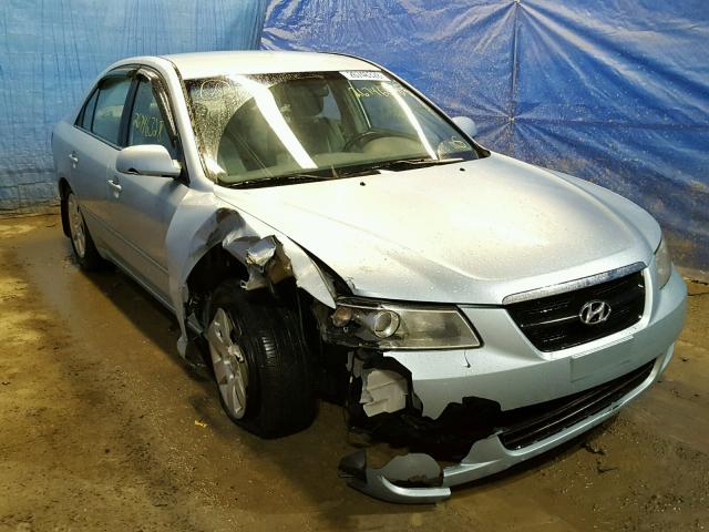 5NPET46CX7H231992 - 2007 HYUNDAI SONATA GLS BLUE photo 1