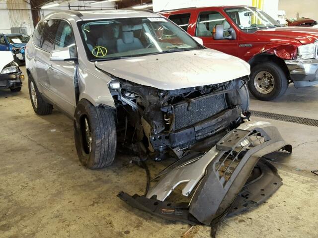 1GNKVJED2CJ141623 - 2012 CHEVROLET TRAVERSE L SILVER photo 1