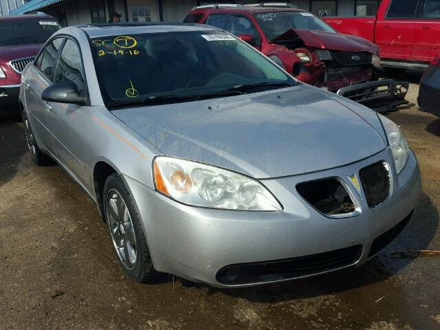 1G2ZH58N674158086 - 2007 PONTIAC G6 GT SILVER photo 1