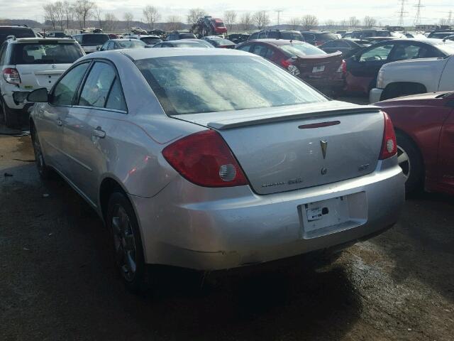 1G2ZH58N674158086 - 2007 PONTIAC G6 GT SILVER photo 3