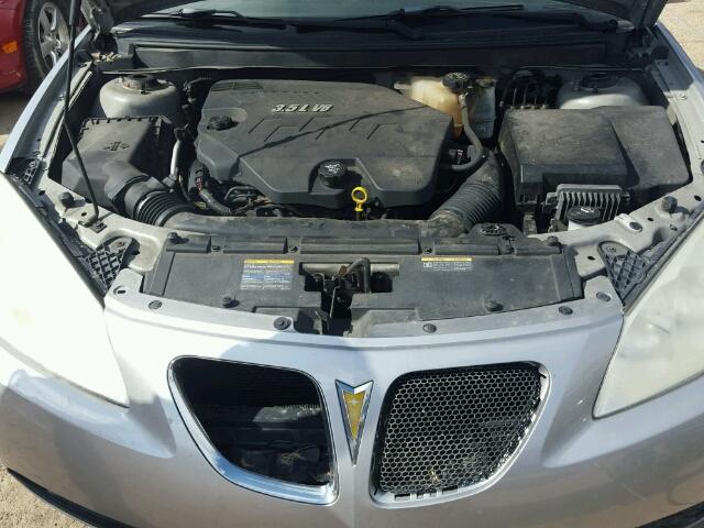 1G2ZH58N674158086 - 2007 PONTIAC G6 GT SILVER photo 7