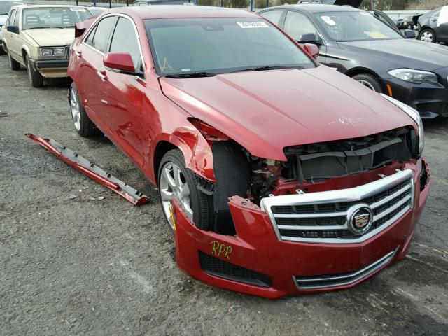 1G6AB5SA6D0143917 - 2013 CADILLAC ATS LUXURY BURGUNDY photo 1