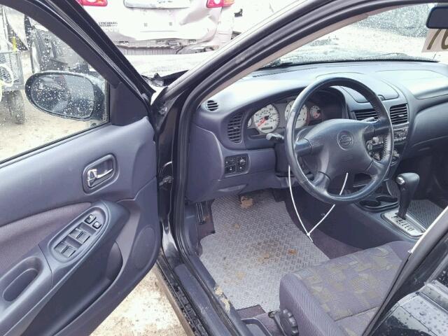 3N1BB51DX1L121322 - 2001 NISSAN SENTRA SE BLACK photo 9