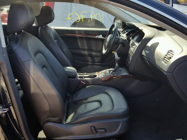 WAUDK78TX8A021332 - 2008 AUDI A5 QUATTRO BLUE photo 5