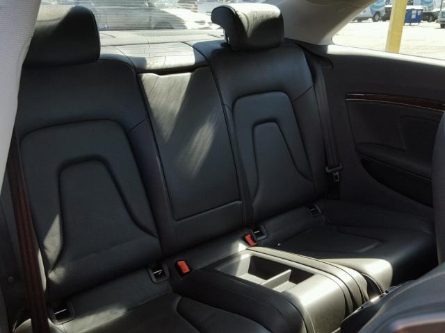 WAUDK78TX8A021332 - 2008 AUDI A5 QUATTRO BLUE photo 6