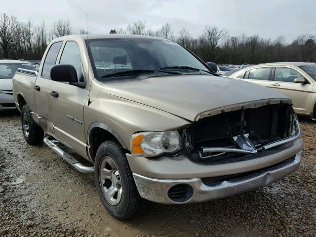 1D7HA18N45S114333 - 2005 DODGE RAM 1500 S TAN photo 1