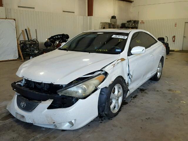 4T1CA38P16U078166 - 2006 TOYOTA CAMRY SOLA WHITE photo 2