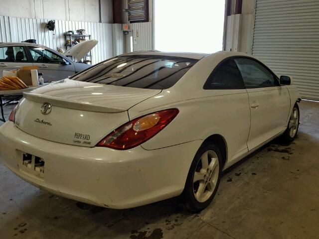 4T1CA38P16U078166 - 2006 TOYOTA CAMRY SOLA WHITE photo 4