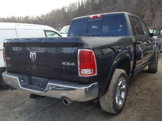 1C6RR7NT1HS815582 - 2017 RAM 1500 LARAM BLACK photo 4