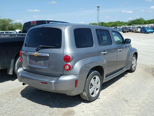 3GNDA13D26S572862 - 2006 CHEVROLET HHR LS GRAY photo 4