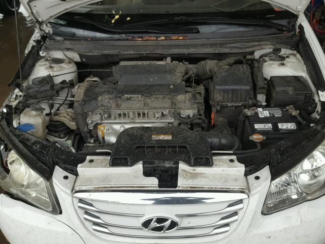 KMHDU4AD9AU858202 - 2010 HYUNDAI ELANTRA BL WHITE photo 7