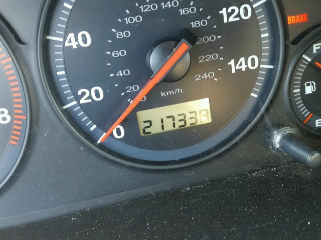 2HGES25791H500304 - 2001 HONDA CIVIC EX მწვანე ფოტო 8