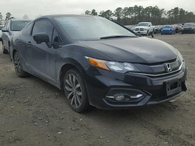 2HGFG3B03EH524462 - 2014 HONDA CIVIC EXL BLACK photo 1