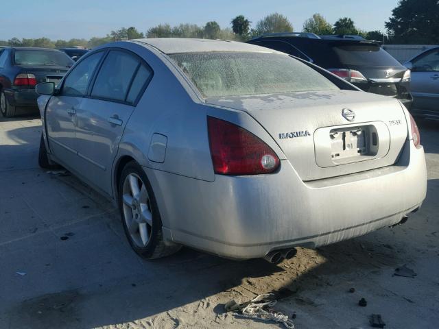 1N4BA41E26C820083 - 2006 NISSAN MAXIMA SE SILVER photo 3